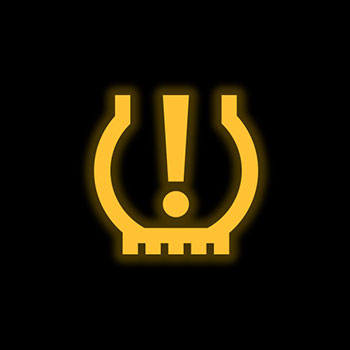 The low tire pressure warning light (U.S.-specific models)