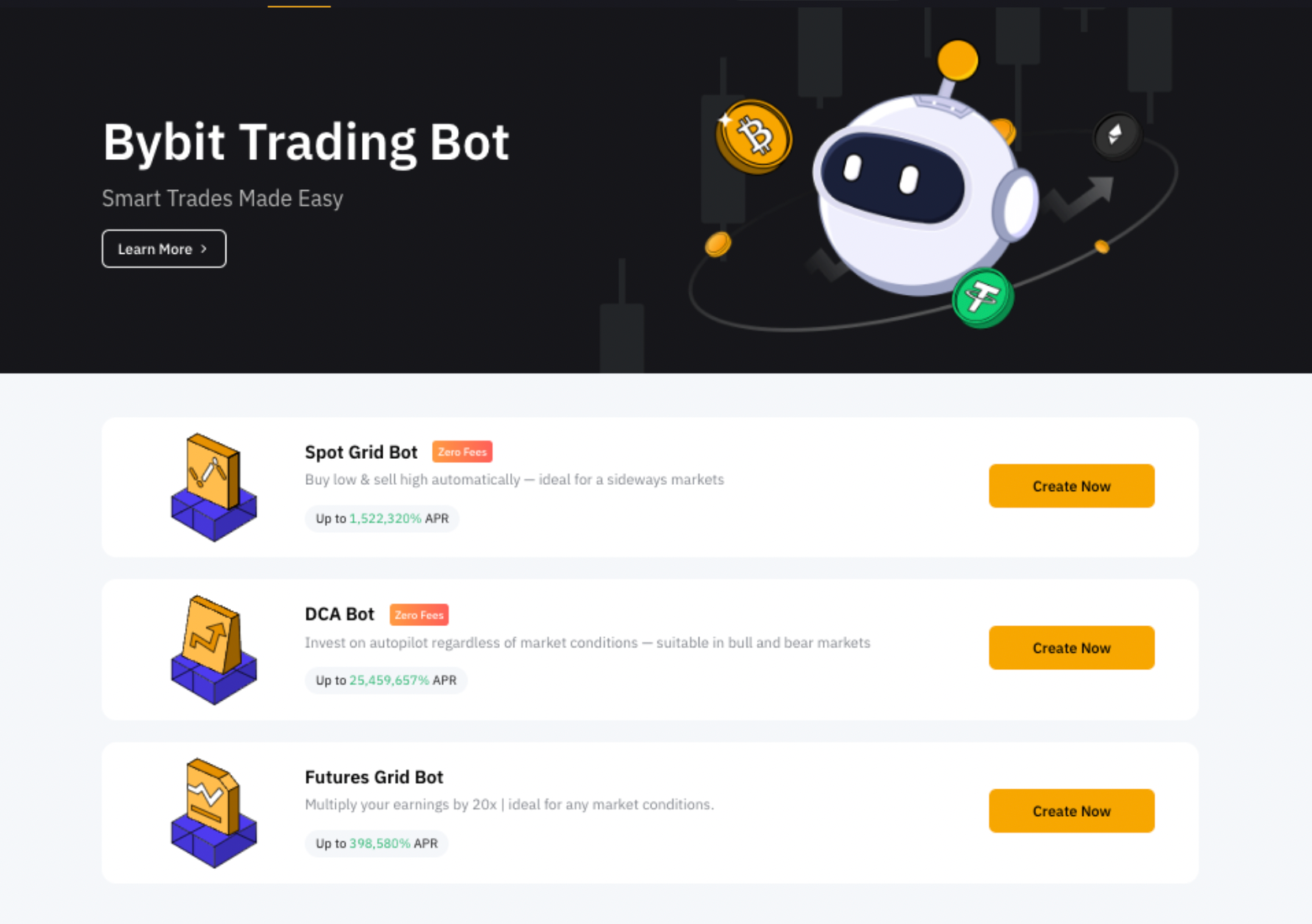 robot de trading bybit