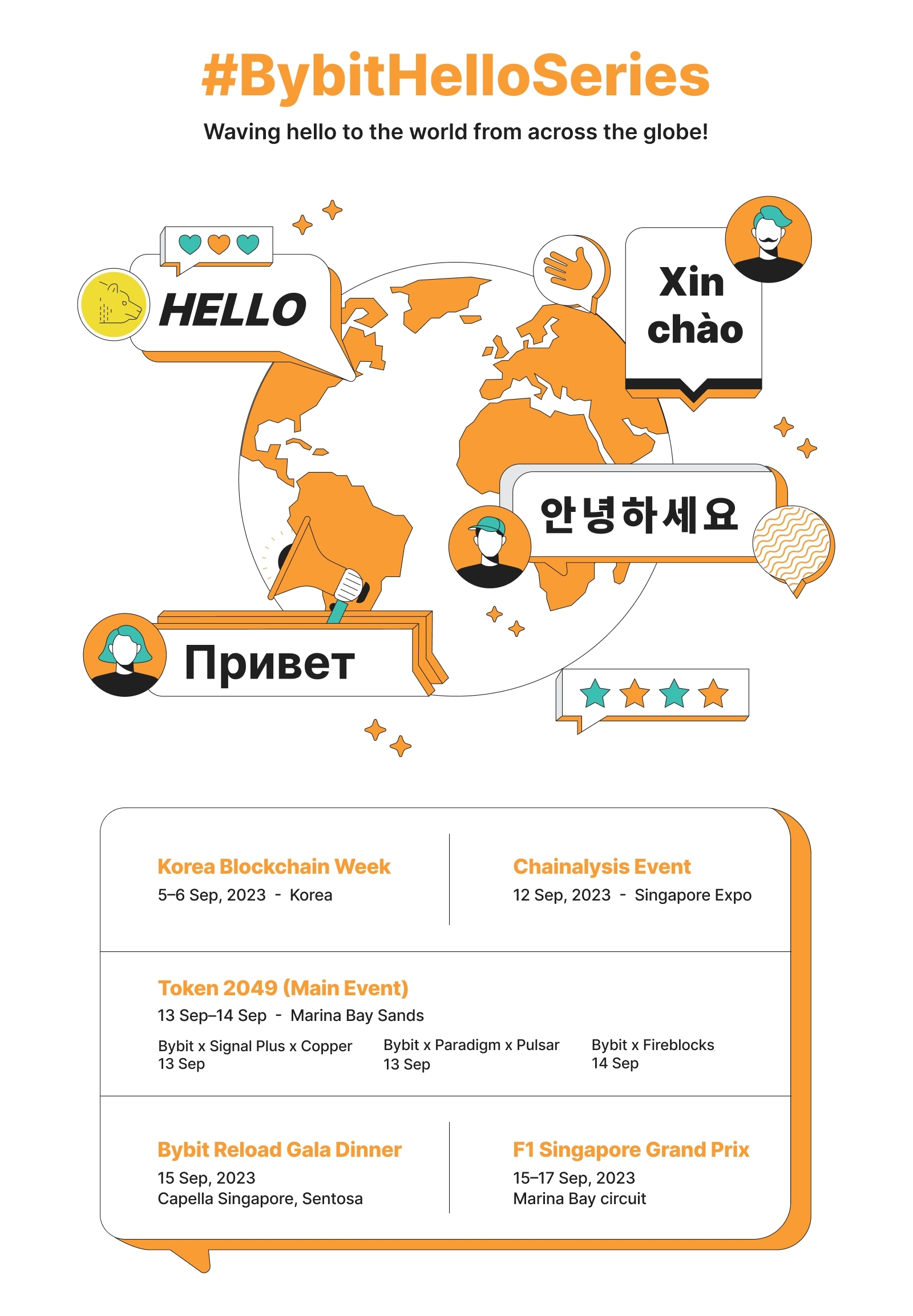 BybitHelloSeriesで仮想通貨（暗号資産）世界の航路を指し示します | Bybit Learn