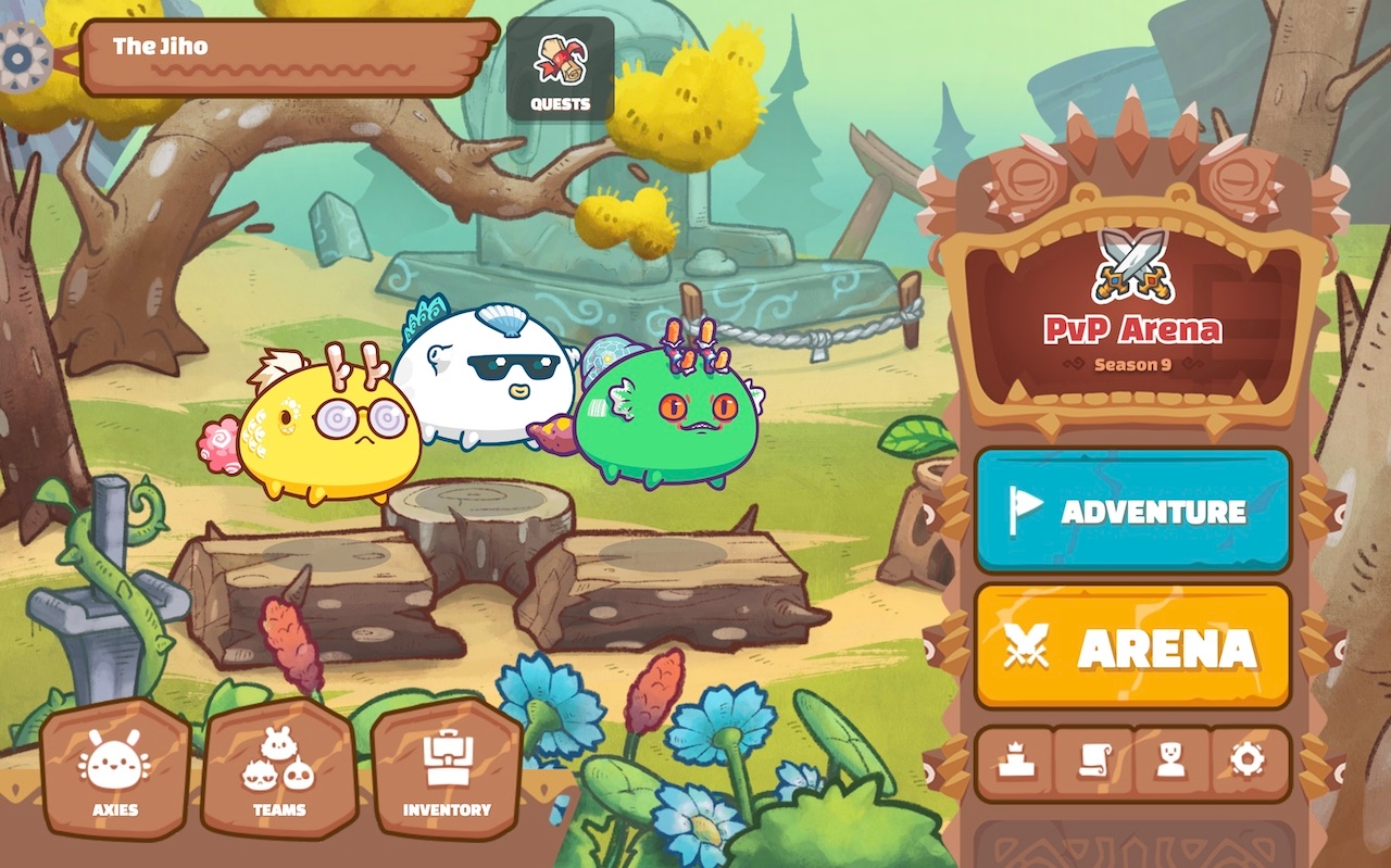 Axie in-game pets