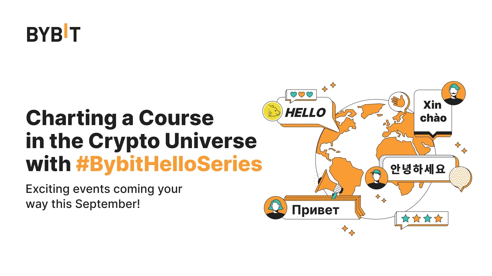 Charting a Course in the Crypto Universe with #BybitHelloSeries | Bybit  Learn