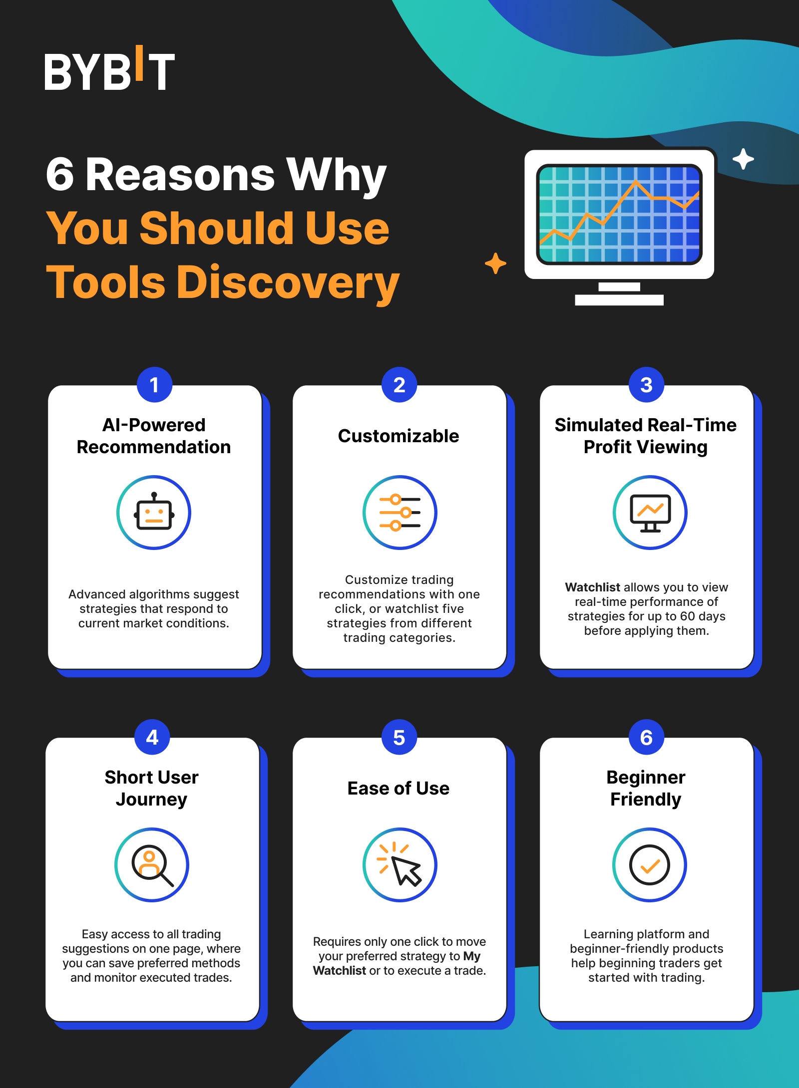 Summary of 6 reasons why you should use Tools discovery.