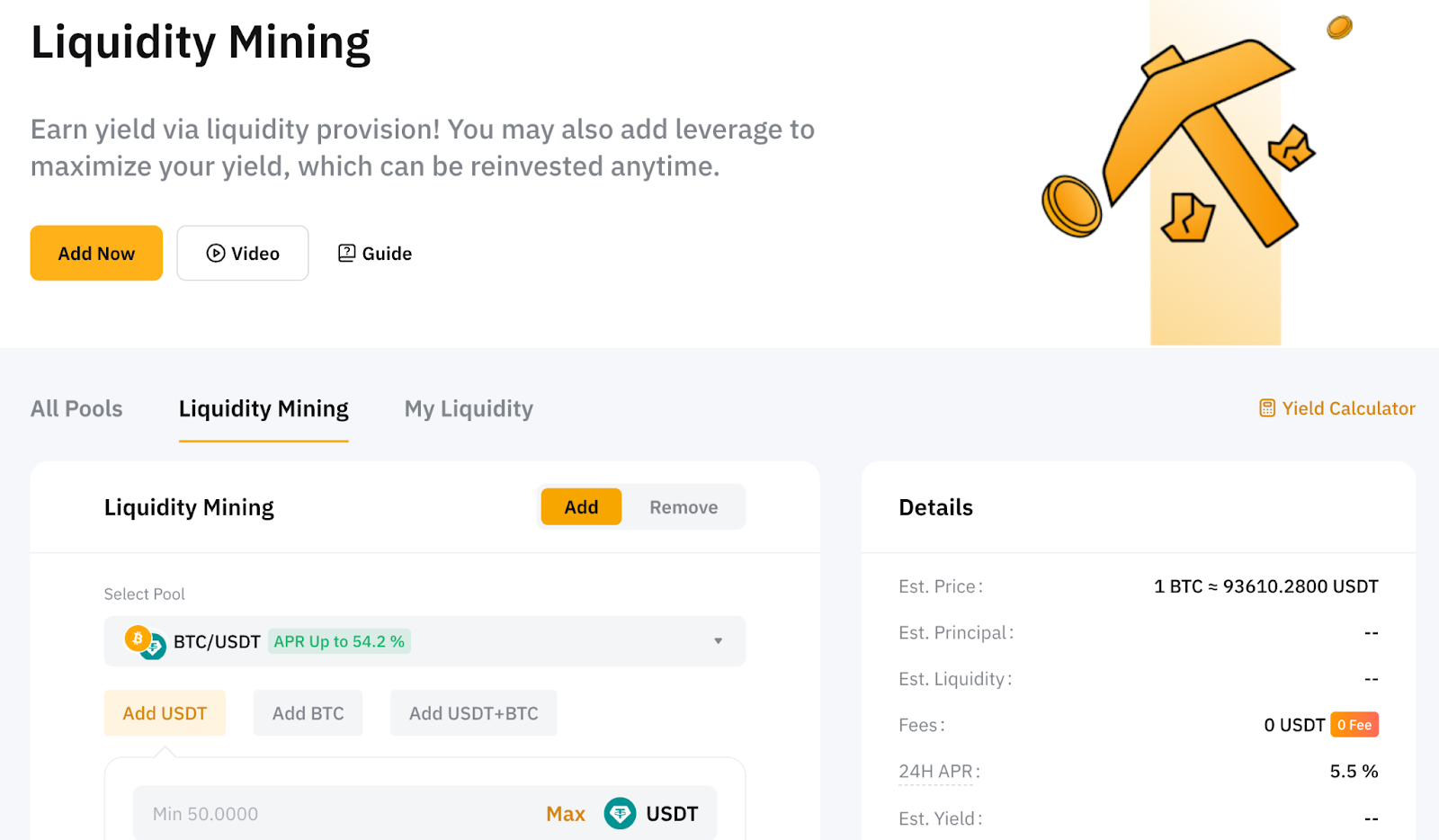 Bybit Liquidity Mining.