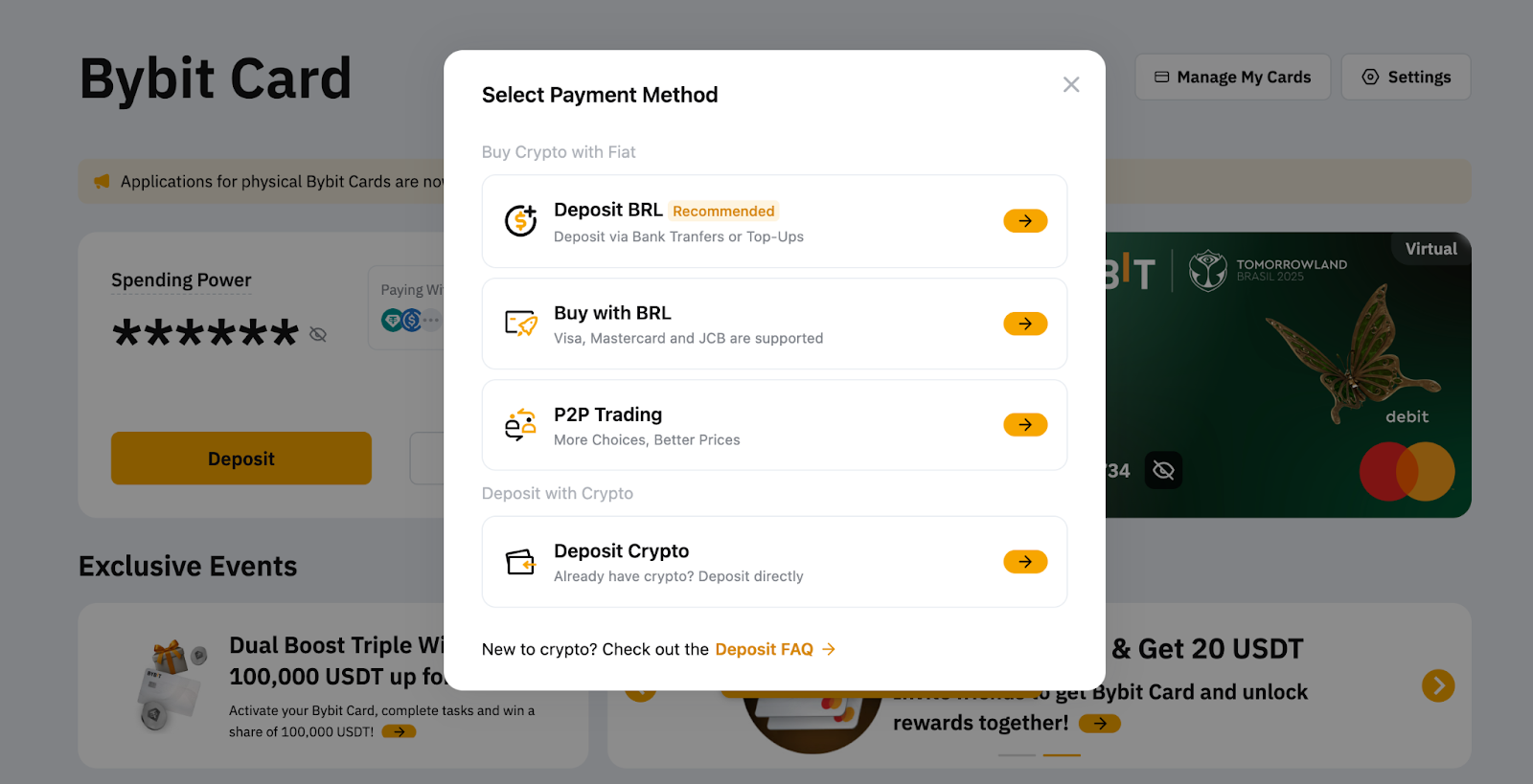 Bybit Card: Your must-have for Tomorrowland Brasil | Bybit Learn