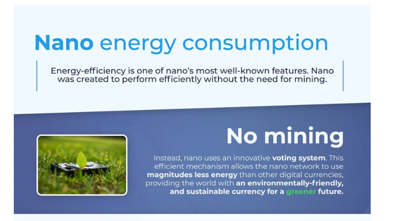 Nano’s energy efficiency.