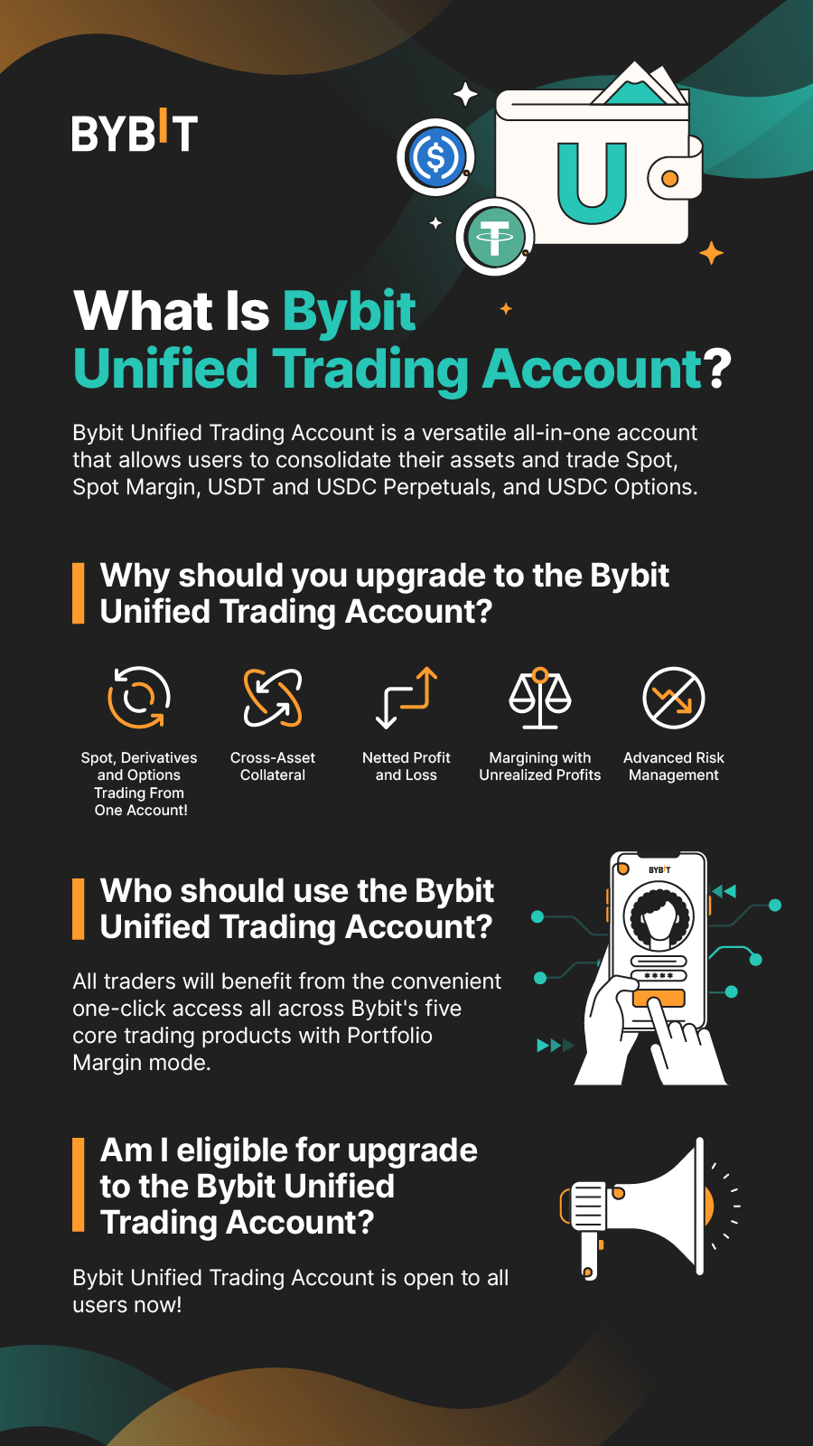 All about Bybit Unified Trading Account (UTA): What is it, why you should upgrade to UTA, who should use it, are you eligible for upgrade.