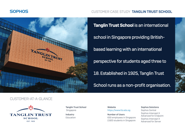 Tanglin Trust School Tanglin Trust School