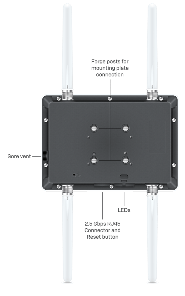 AP6 420X back view AP6 420X back view