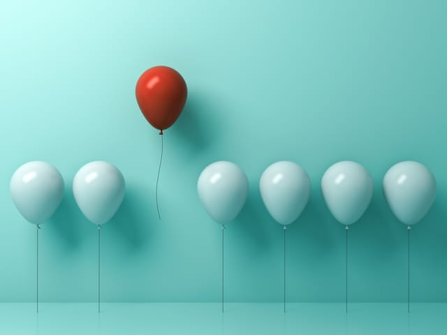 Stand,Out,From,The,Crowd,And,Different,Concept,,,One Stand,Out,From,The,Crowd,And,Different,Concept,,,One