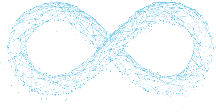 Synchronized Security - infinity loop illustration