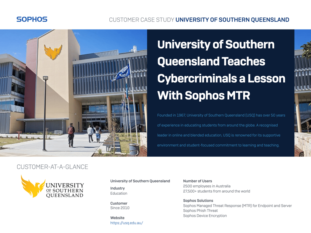 Southern Queensland Univ Southern Queensland Univ