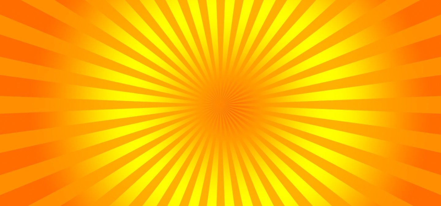 Rays sunburst yellow orange image in Backgrounds and Textures category at pixy.org