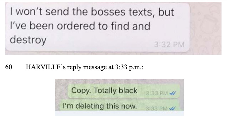 Find & destroy conversation