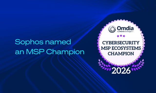 featured image - sophos named champion on 2026 omdia cybersecurity msp ecosystems leadership matrix featured image - sophos named champion on 2026 omdia cybersecurity msp ecosystems leadership matrix
