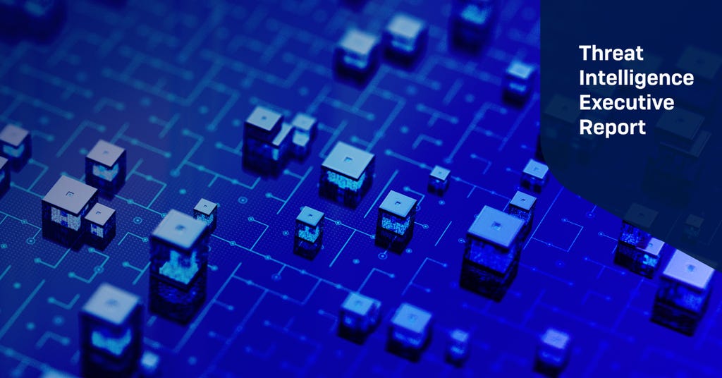 Threat Intelligence Executive Report cover image for Volume 2025 Number 3 Threat Intelligence Executive Report cover image for Volume 2025 Number 3
