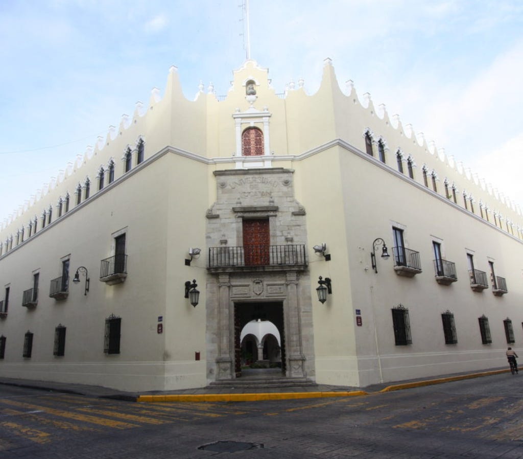 Autonomous University of Yucatan campus building. Autonomous University of Yucatan campus building.