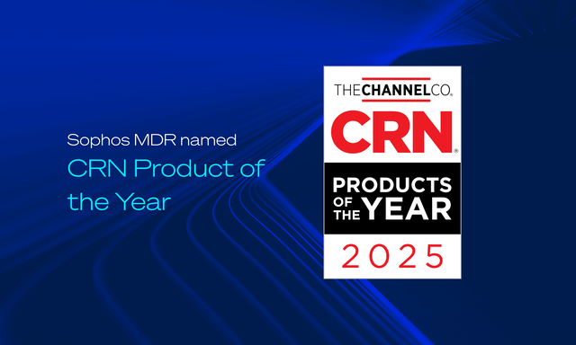 Sophos MDR Wins CRN 2025 Product of the Year Award for Revenue and Profit Sophos MDR Wins CRN 2025 Product of the Year Award for Revenue and Profit