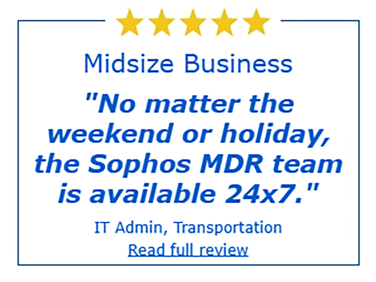 managed detection and response