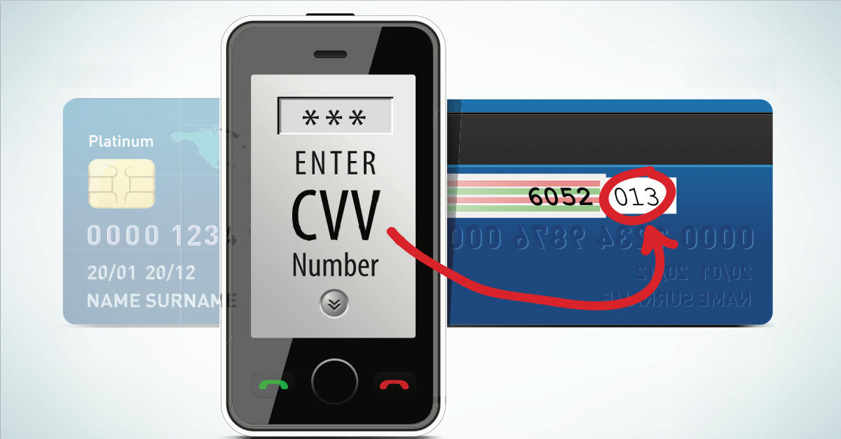 How to guess credit card security codes