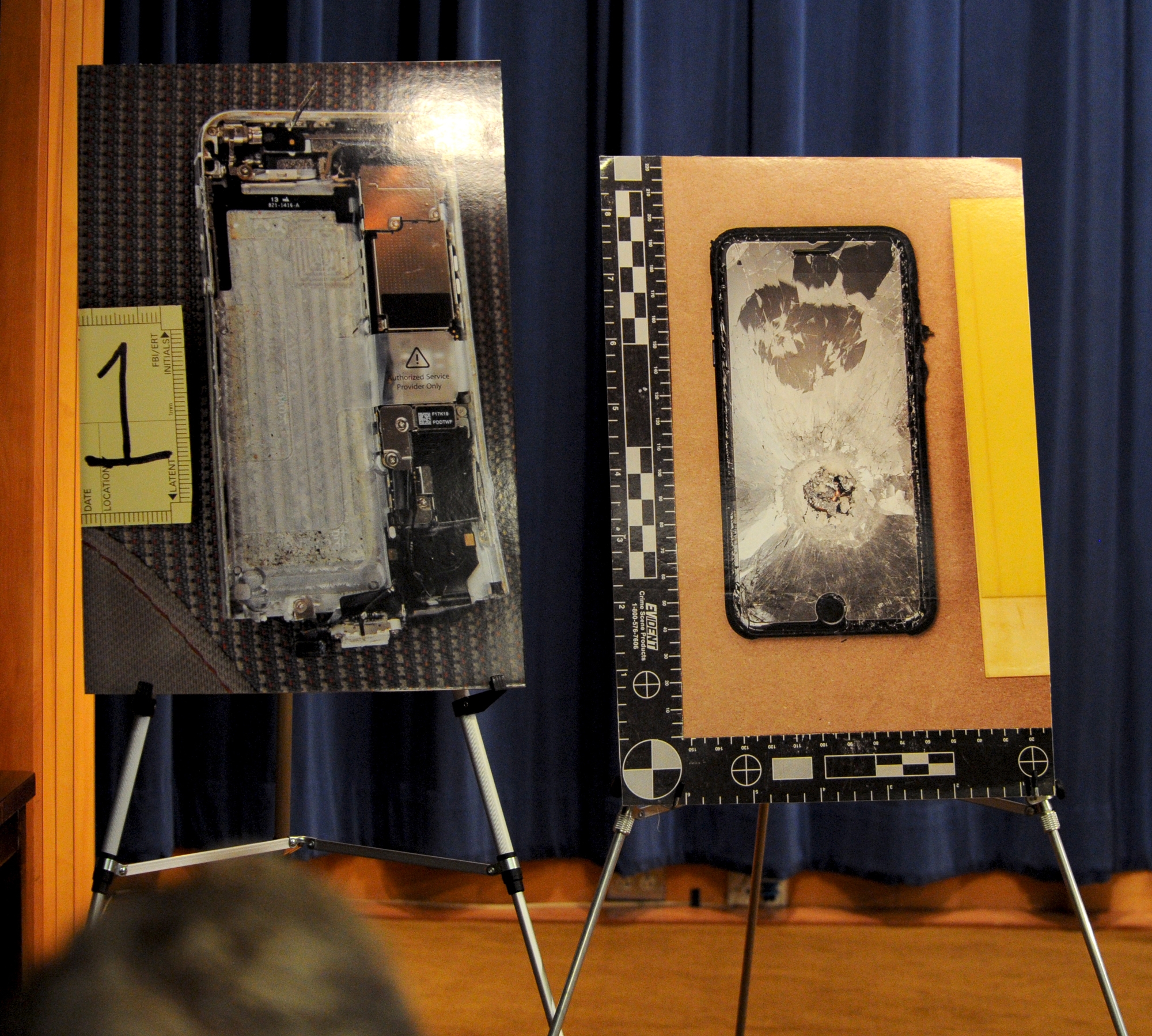 Photos of Pensacola shooter's iPhones