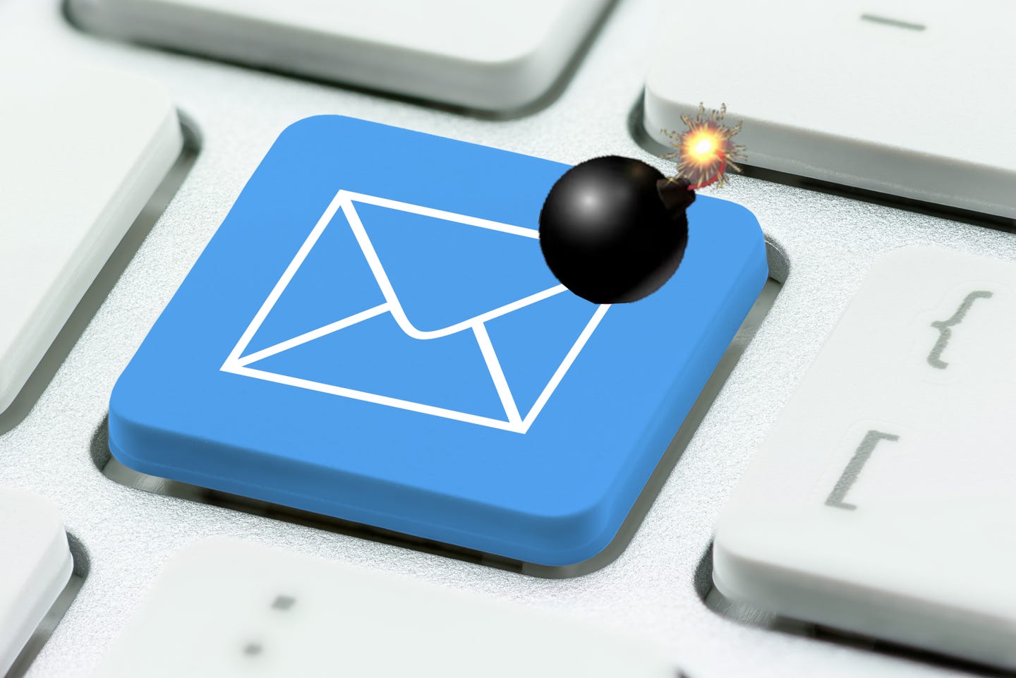 Sophos MDR tracks two ransomware campaigns using “email bombing,” Microsoft Teams “vishing” - Featured Email,Alert,And,Message,Sending,/,Receiving,Concept,:,Envelope