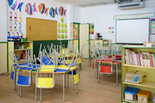 Stock photo of a classroom Stock photo of a classroom
