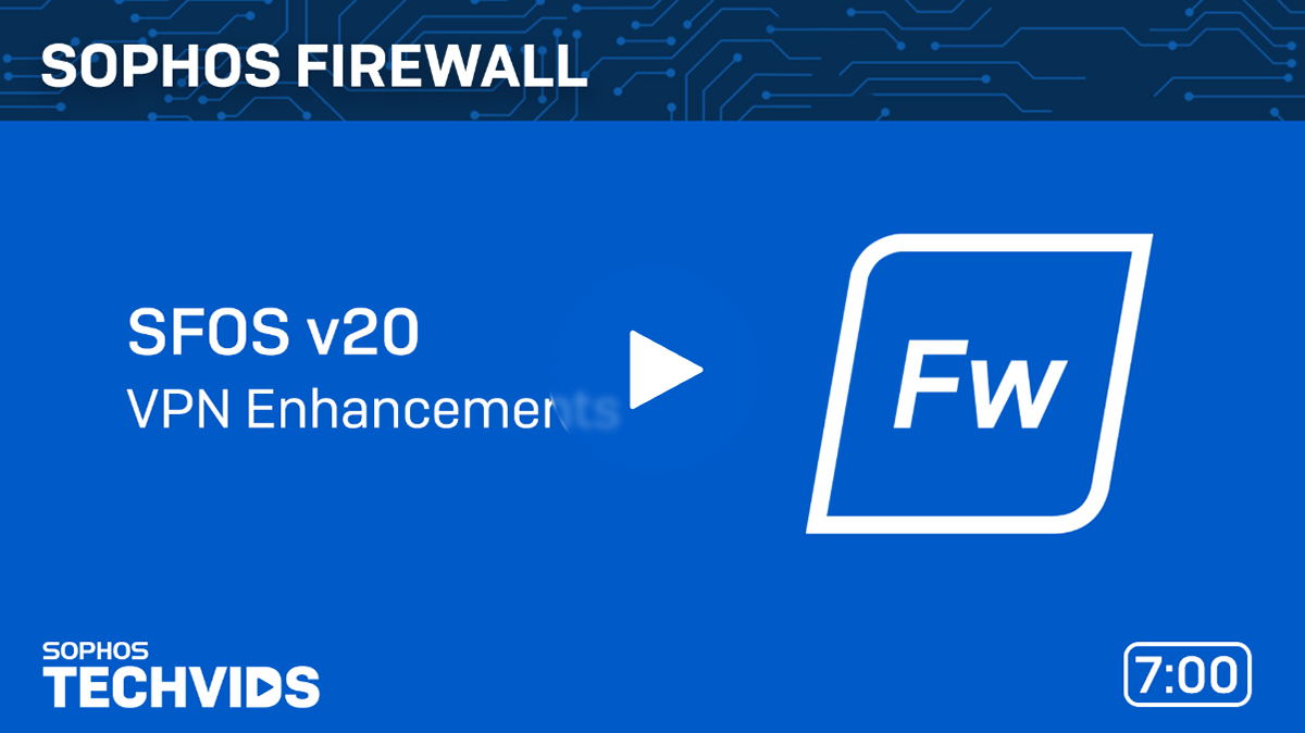 sophos firewall