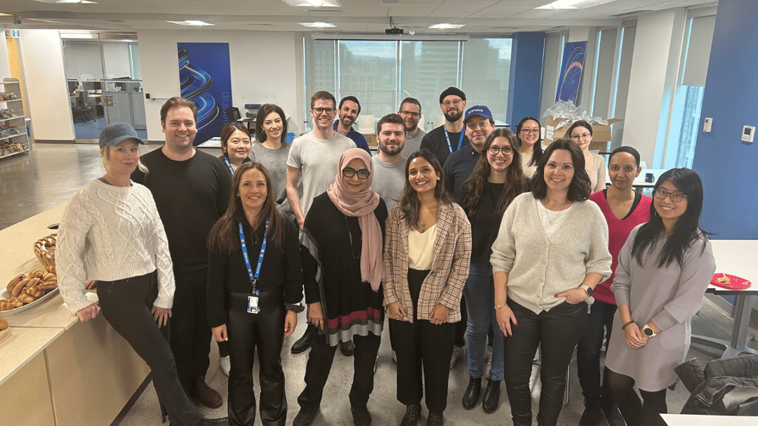 Sophos team members in Canada