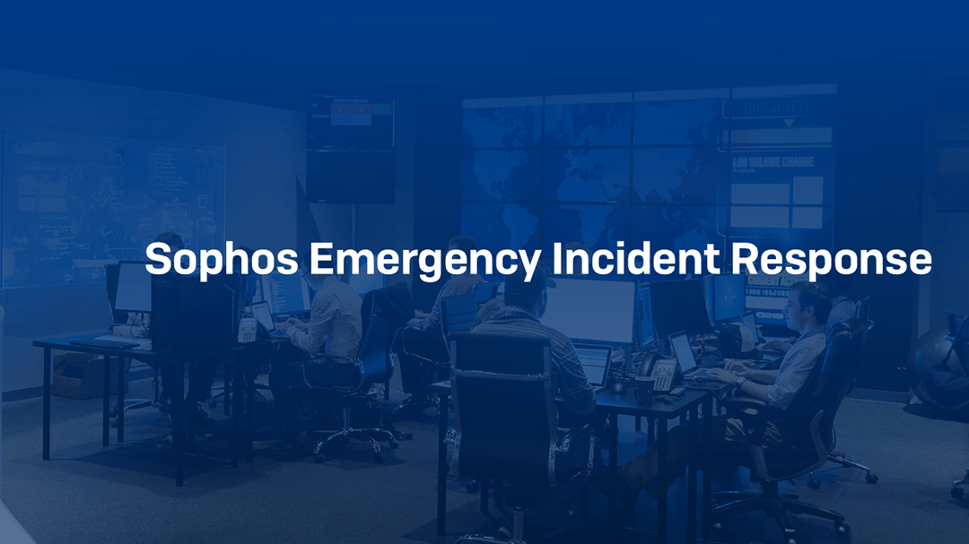 Sophos Emergency Incident Response
