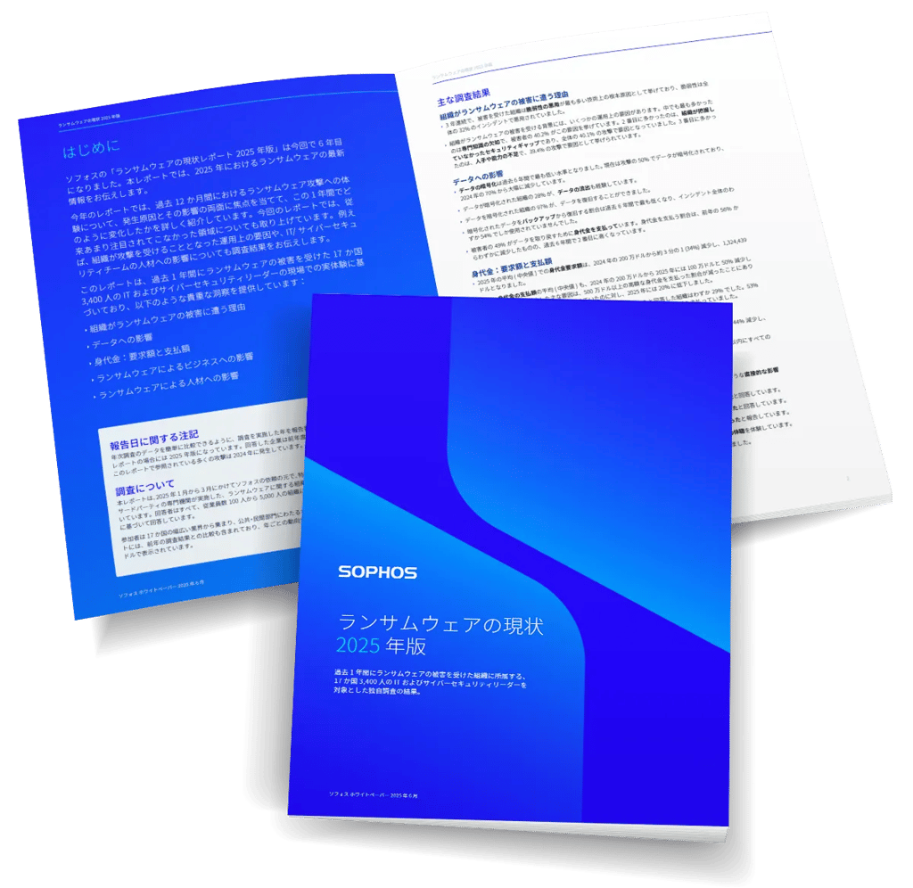 state of ransomware 2025 report cover state of ransomware 2025 report cover