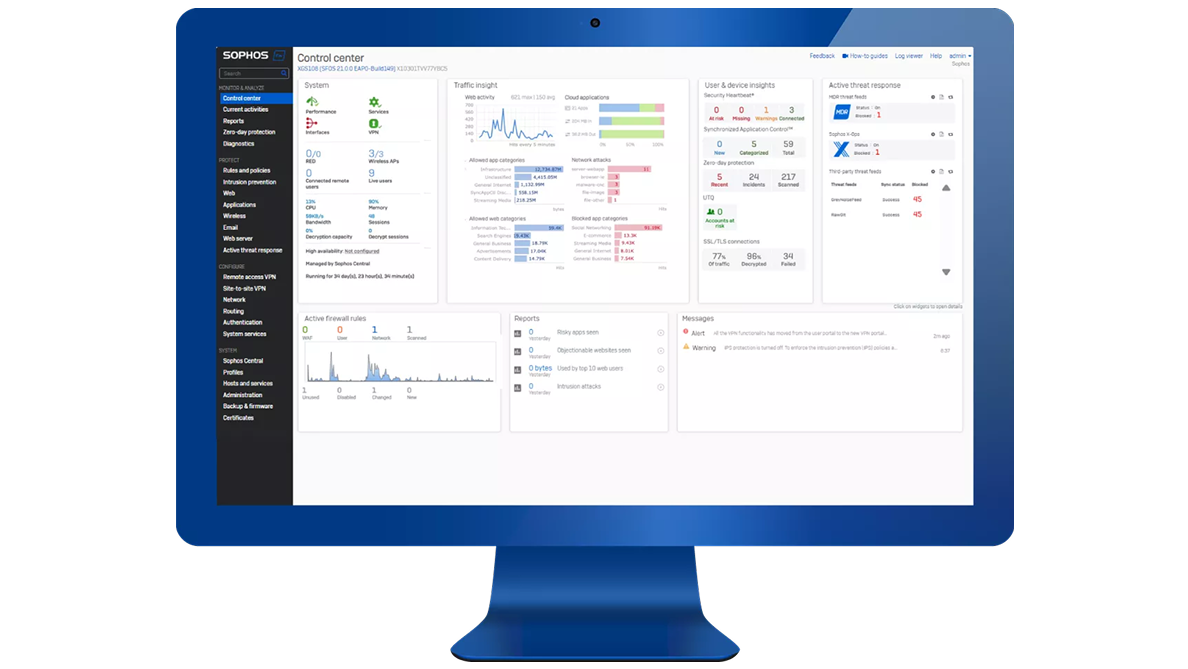 powerful protection banner