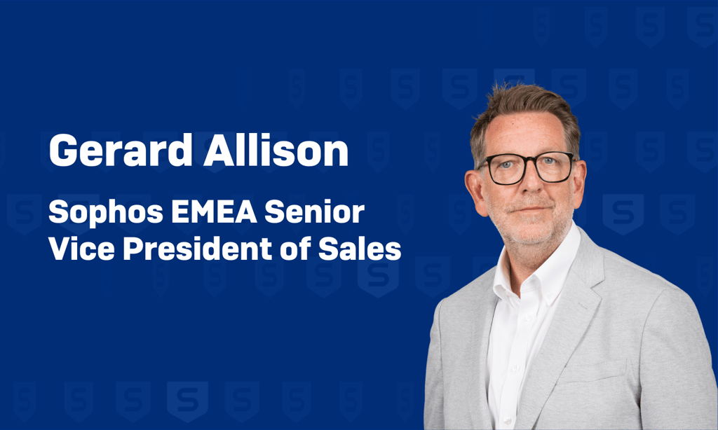 Gerard Allison Joins Sophos as Senior Vice President of Sales for EMEA Gerard Allison Joins Sophos as Senior Vice President of Sales for EMEA