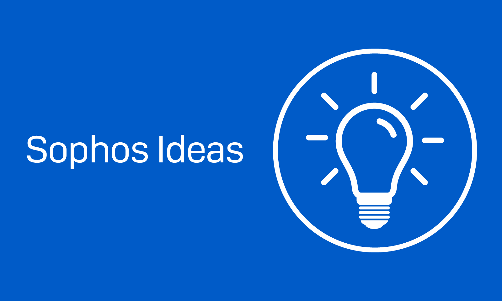 Retirement of Sophos Ideas for Feature Requests