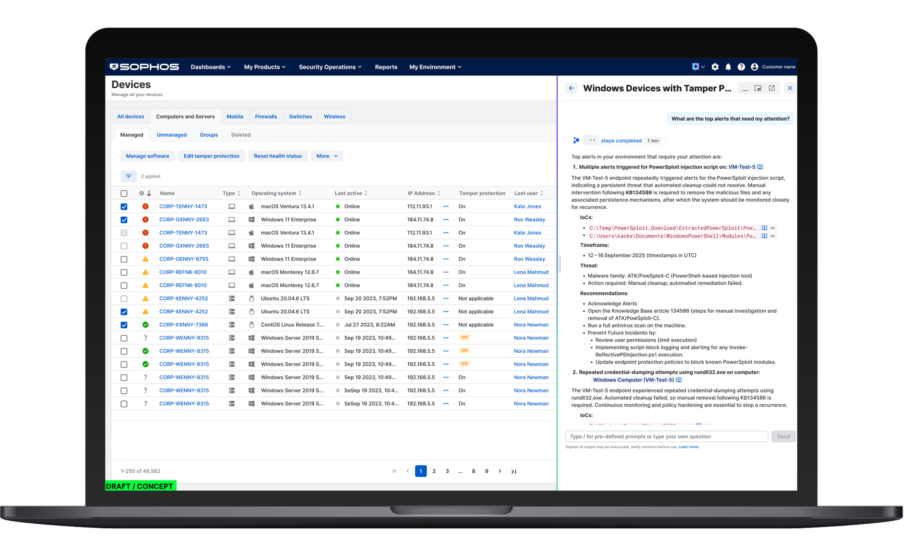 Sophos Central