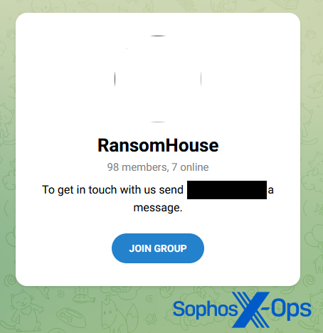 A screenshot of a Telegram channel