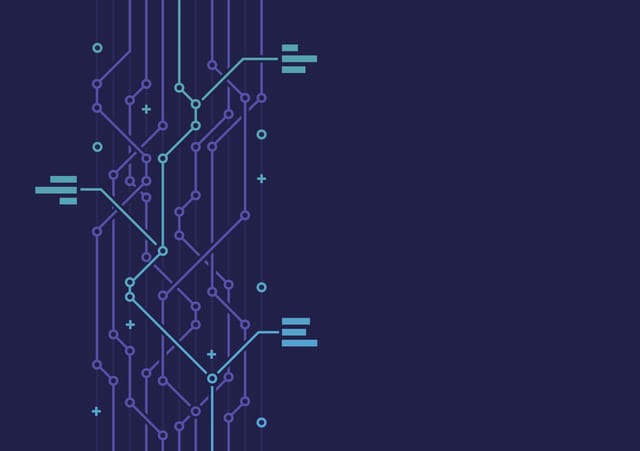 Abstract technology circuit board connection networking lines background pattern design. Abstract technology circuit board connection networking lines background pattern design.