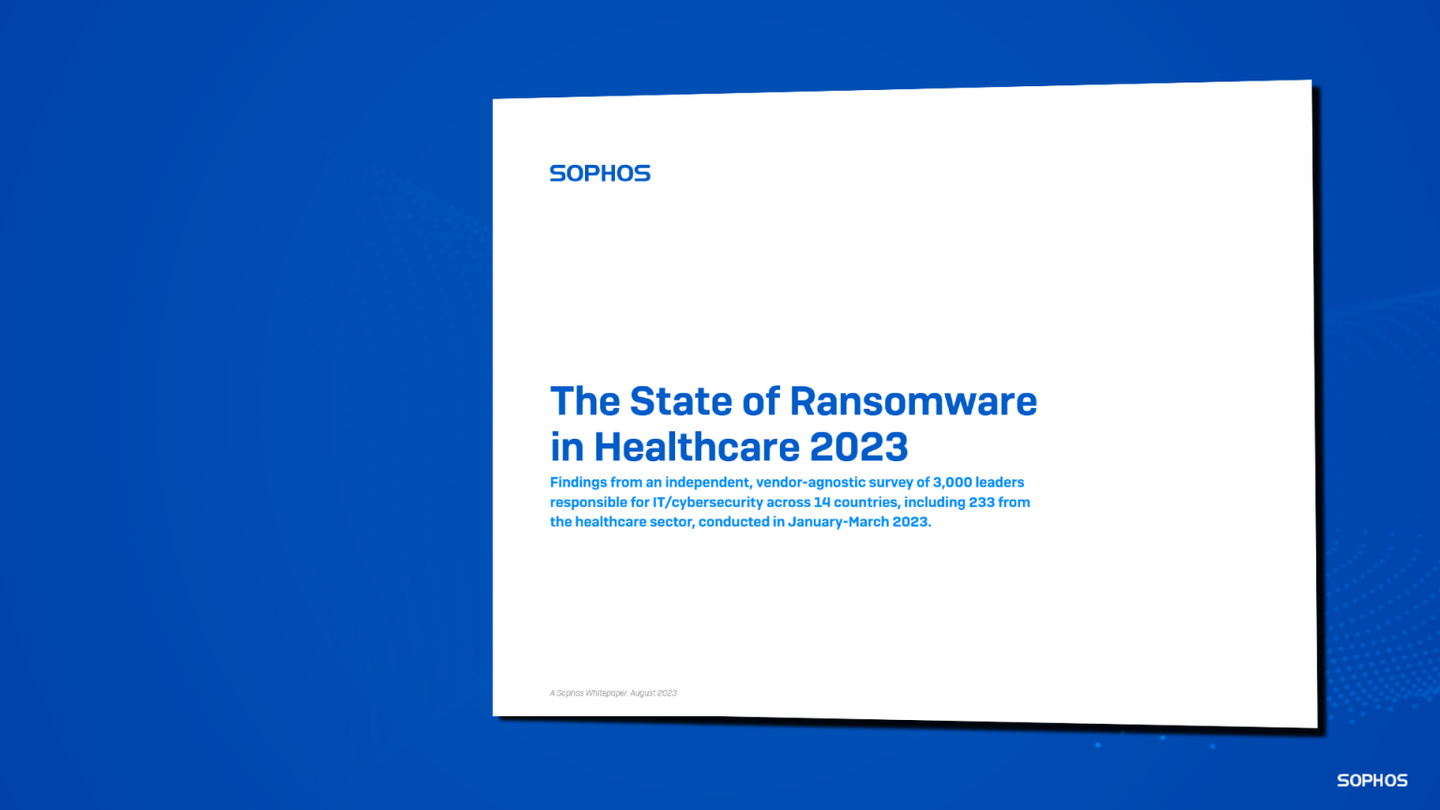 The State of Ransomware in Healthcare 2023