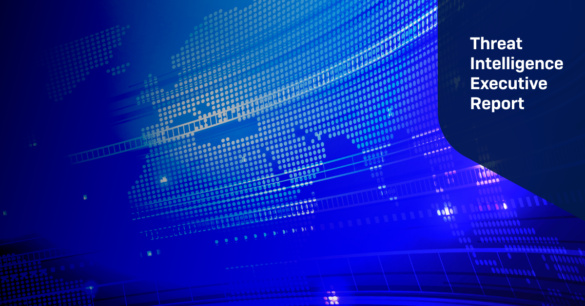 Threat Intelligence Executive Report cover image for Volume 2025 Number 4