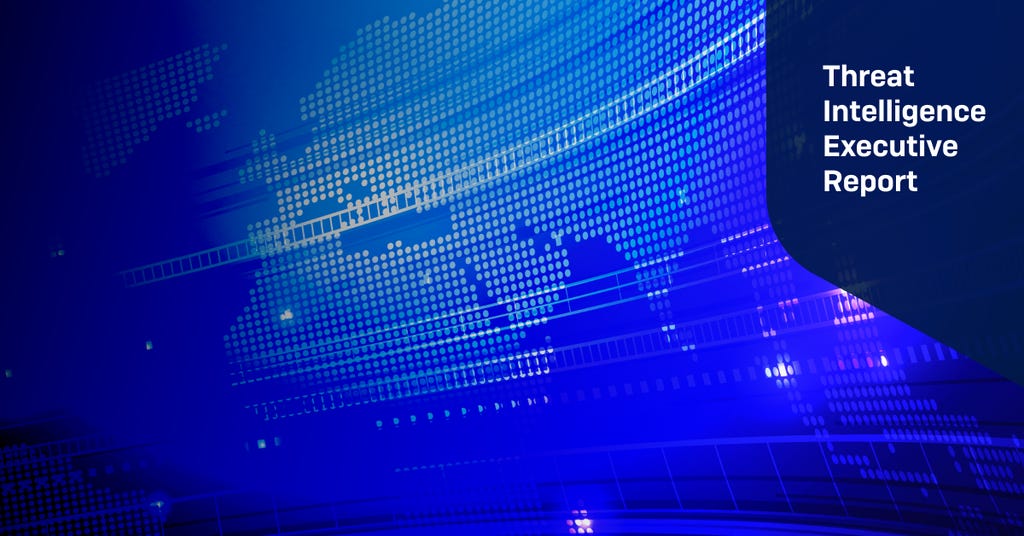 Threat Intelligence Executive Report cover image for Volume 2025 Number 4 Threat Intelligence Executive Report cover image for Volume 2025 Number 4