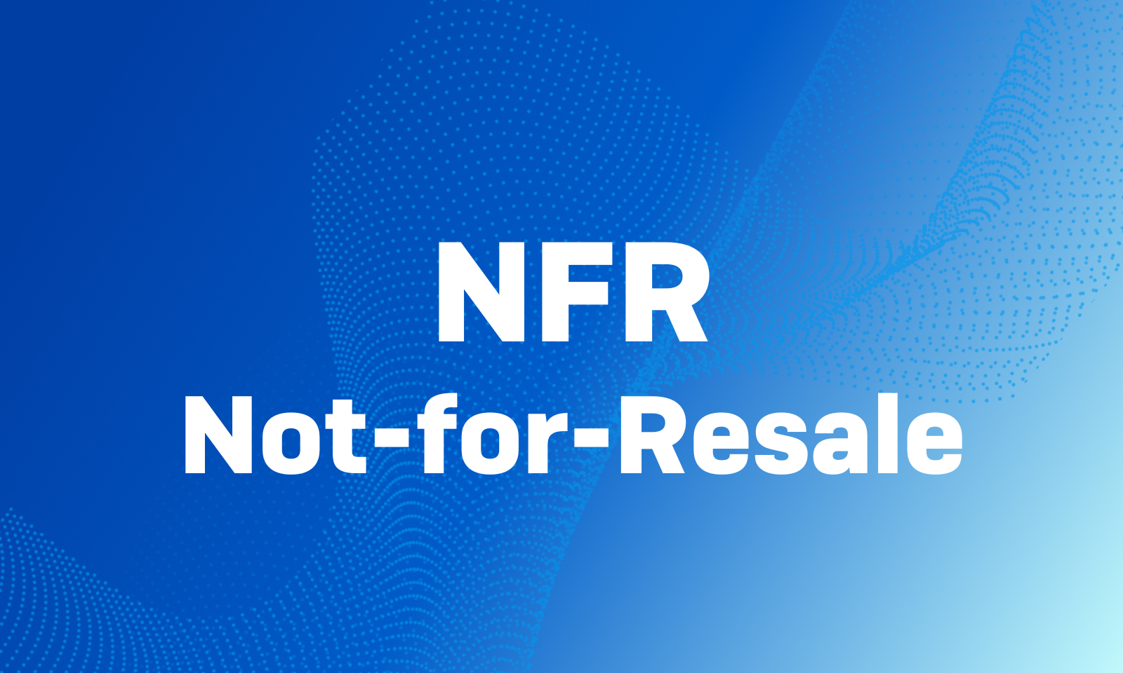Updates to Not-For-Resale Licenses: Simpler Ordering and Bigger Discounts