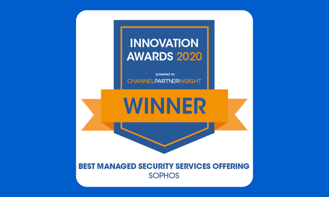 Sophos Managed Threat Response (MTR) Named Best Managed Security Service