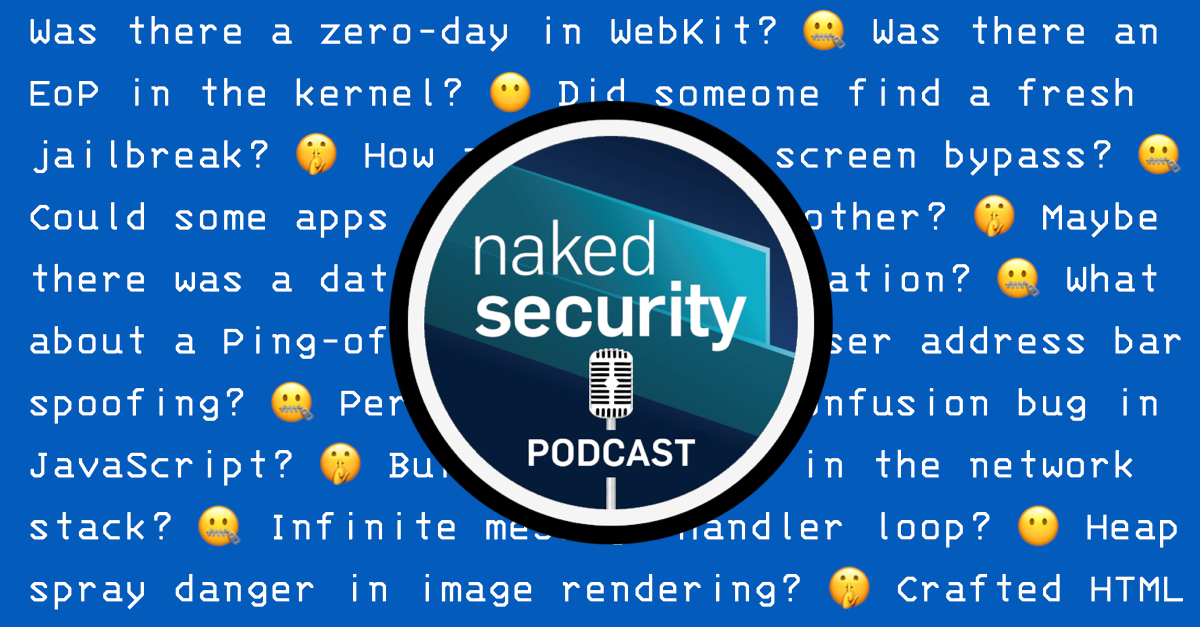 S3 Ep133: Apple takes “tight-lipped” to a whole new level