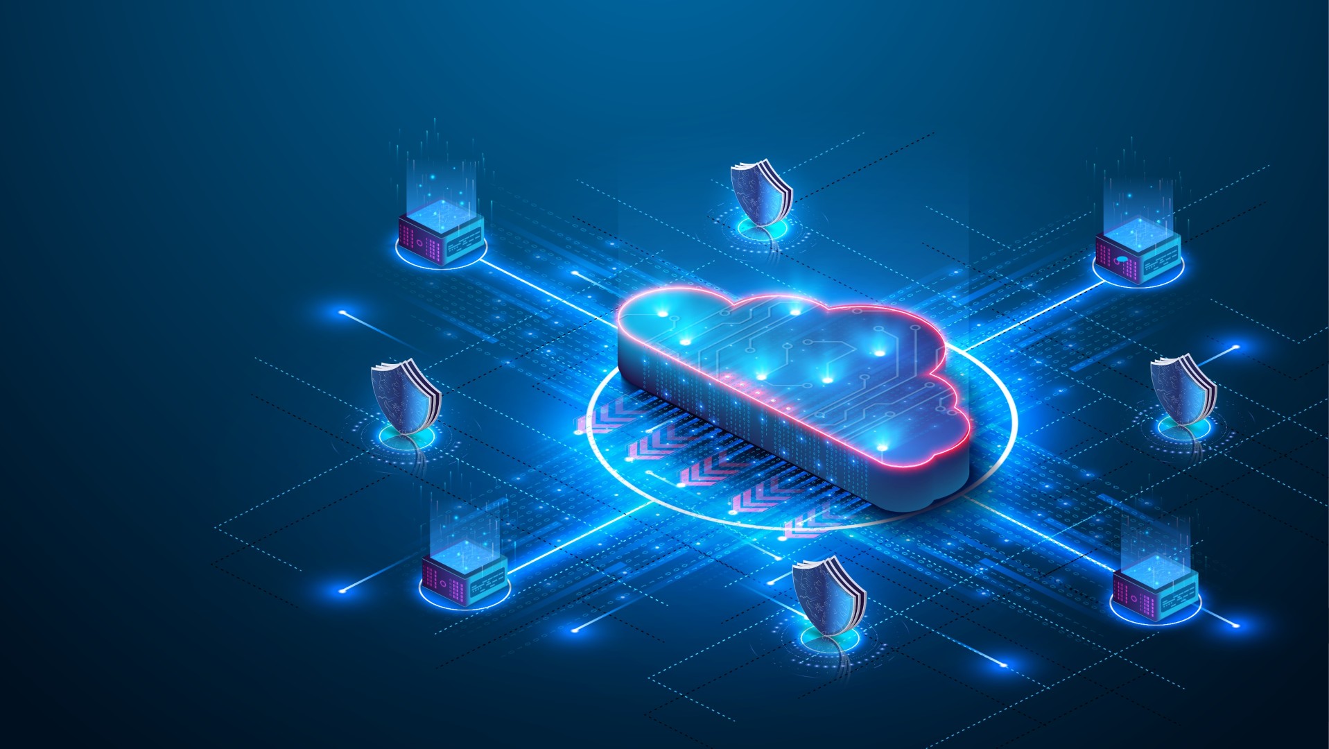 Cloud,Storage.,A,Digital,Service,Or,Application,That,Transfers,Data