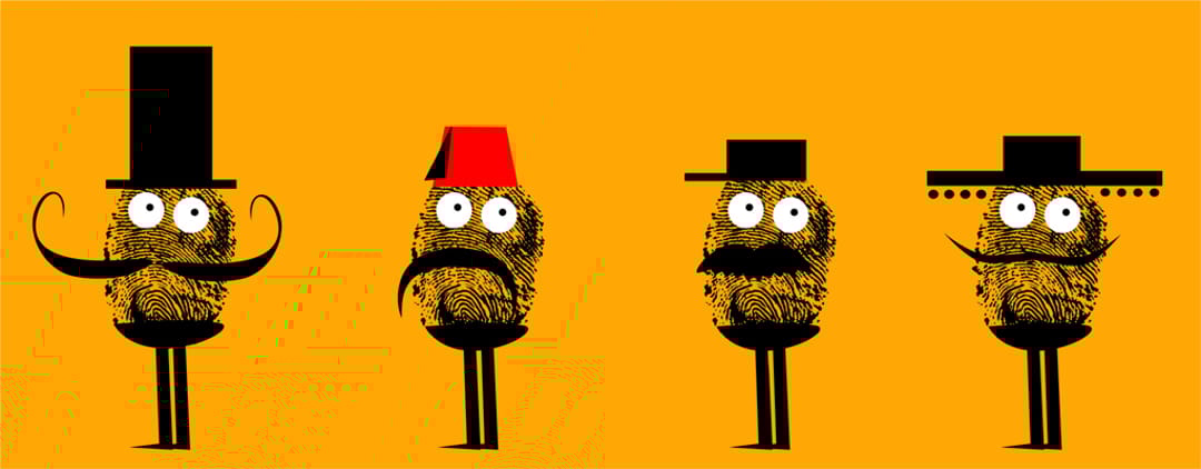 Funny,Disguise,Fingerprint,Characters