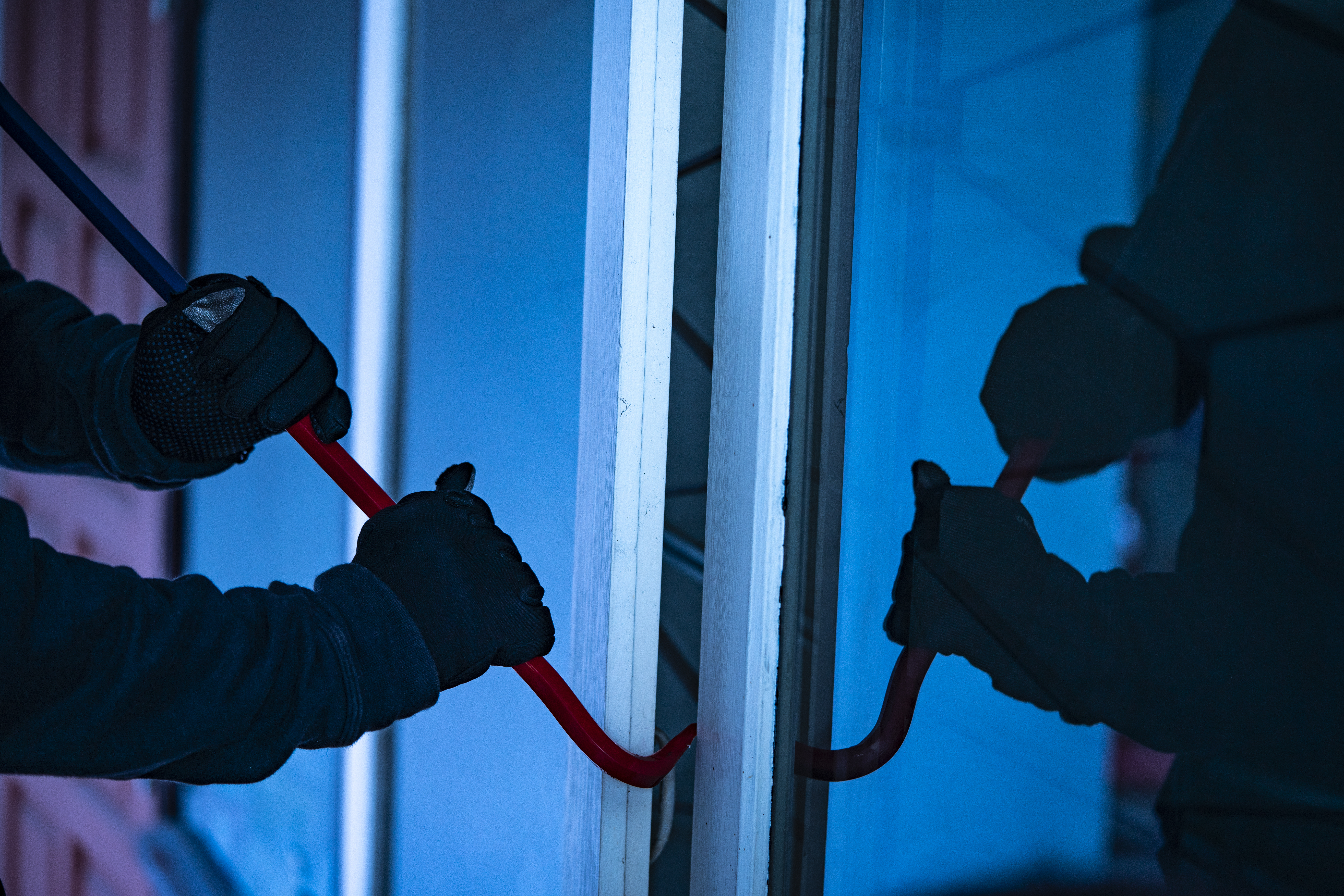 Burglar With Crowbar