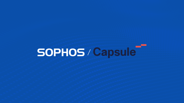 Sophos and Capsule partnership Sophos and Capsule partnership