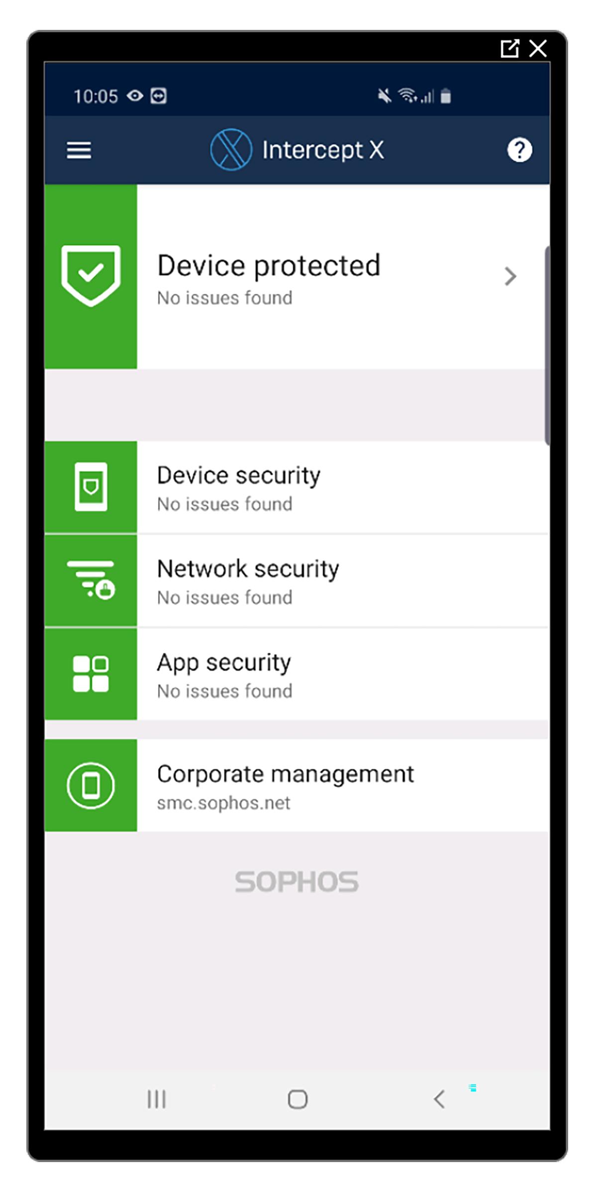 sophos for mobile