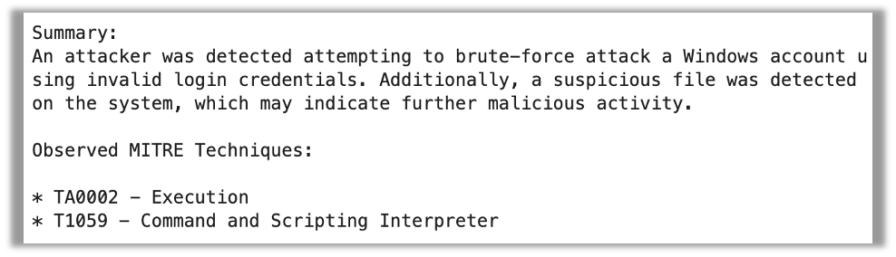 Figure 9: A summary generated by LlaMa-70b