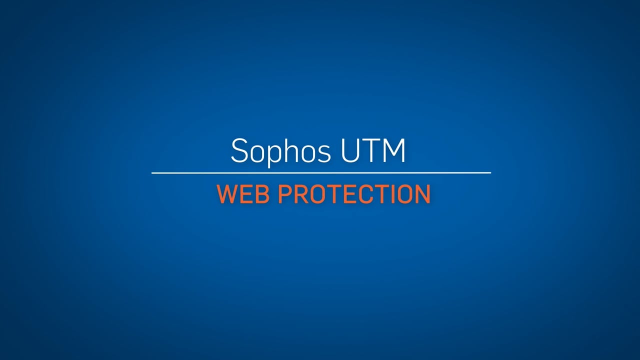 Unified Threat Management | Sophos UTM Appliances